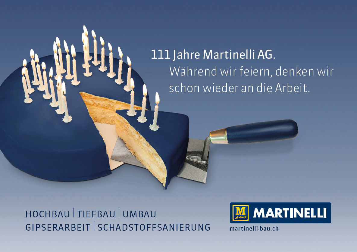 111 Jahre D. Martinelli AG